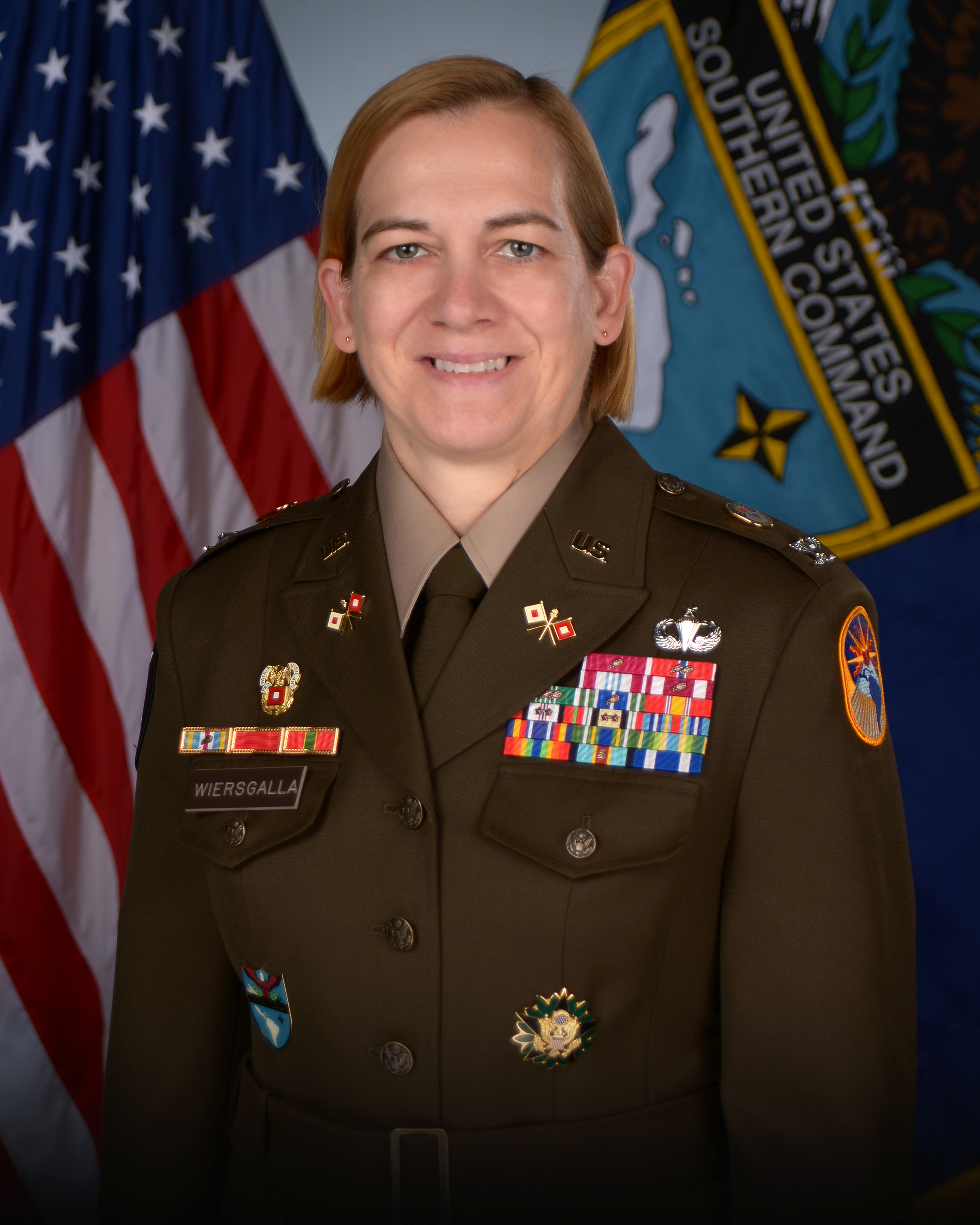 Bio Photo:  Army Col. Anne-Marie R. Wiersgalla